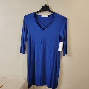 Justfab Blue Dress Size Small